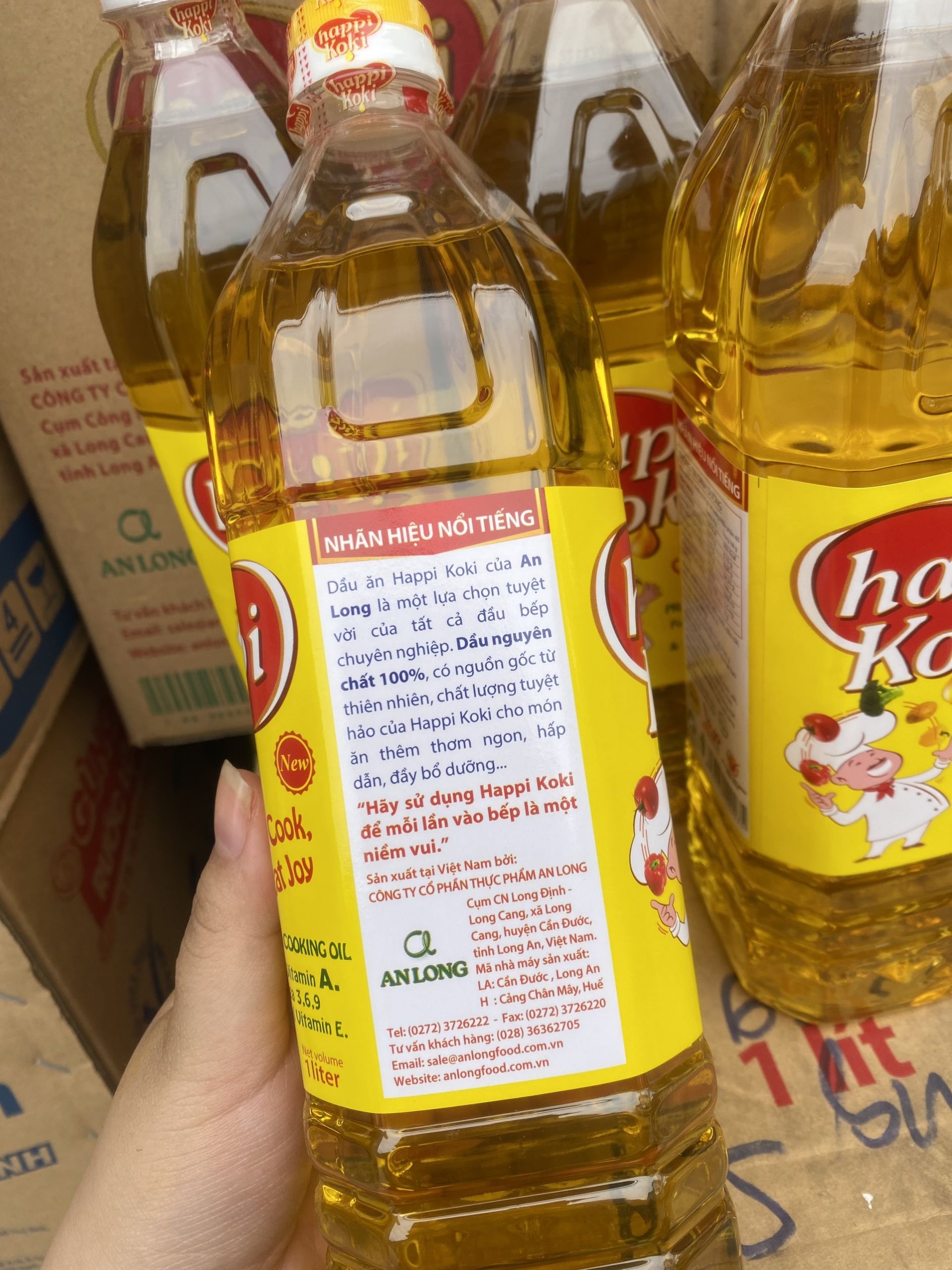 DẦU ĂN - BÁN TỪ 3 CHAI